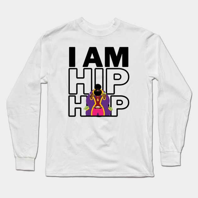 I Love Hip Hop Long Sleeve T-Shirt by François Belchior